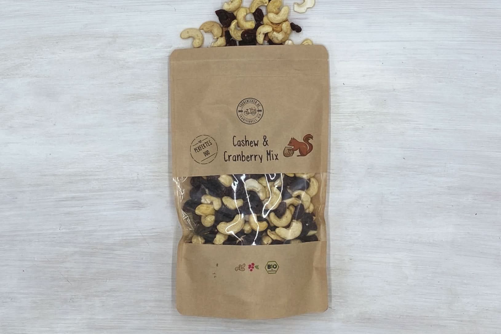 Bio Cashew Cranberry Mix 300g - Image 4