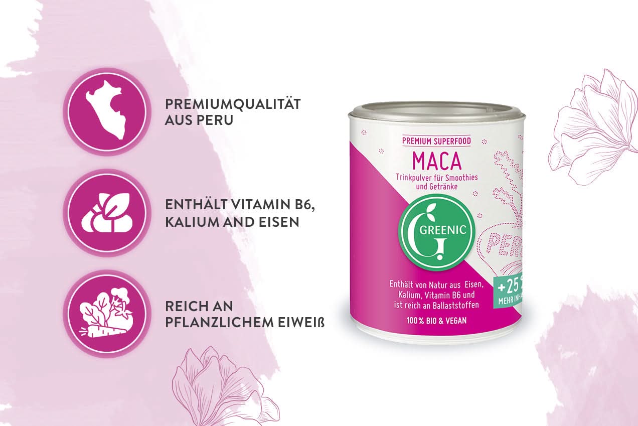 Maca Trinkpulver Bio