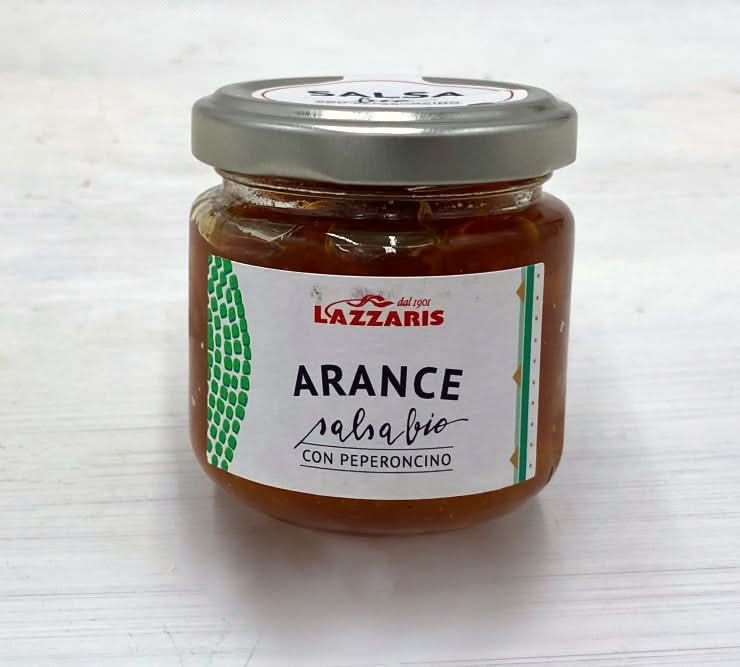 Orangen-Chili-Sauce von Lazzaris Bio
