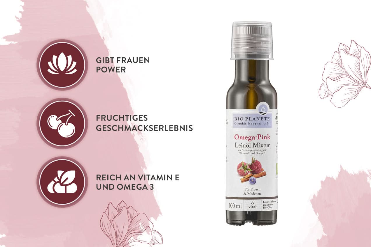 Planéte Omega Pink Öl Bio