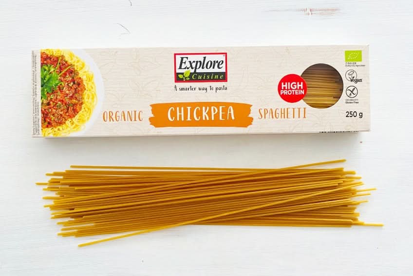 Explore Cuisine, Spaghetti aus Kichererbsen