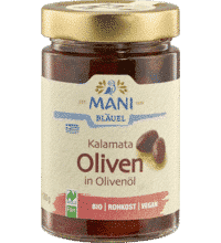 Mani Kalamata Oliven in Olivenöl